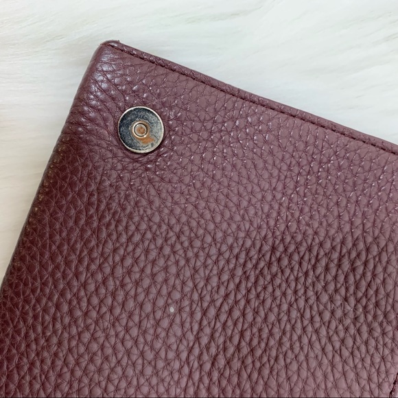 Aritzia Auxiliary Calisch Crossbody Bag Maroon - Picture 14 of 16